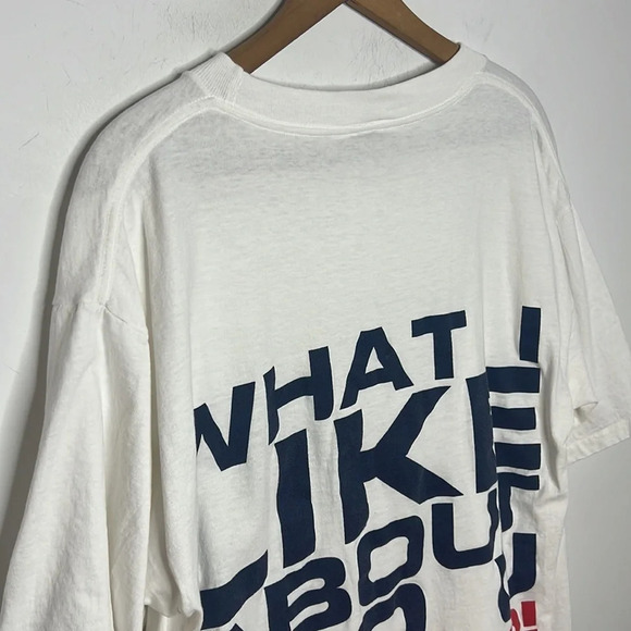 Single Stitch Chicago Bud Light Beer Vintage Promo Double Graphic T Shirt - Picture 6 of 9